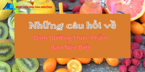 Câu Hỏi Về Dinh Dưỡng Thực Phẩm